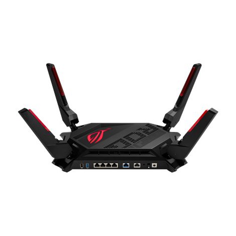 Asus Dual-band Gaming Router GT-AX6000 ROG Rapture 802.11ax 6000 Mbit/s Porty sieciowe Ethernet 5 Wsparcie dla Mesh MU-MiMO Bez - 7